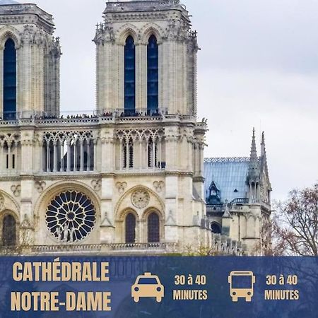 9 Mi From Stade De France - Charming 5-Room Saint-Denis  Buitenkant foto