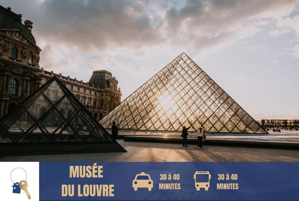 9 Mi From Stade De France - Charming 5-Room Saint-Denis  Buitenkant foto
